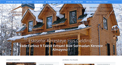 Desktop Screenshot of eskisehirkereste.com